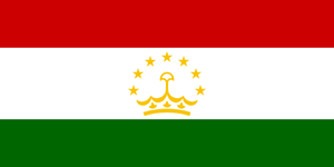 Tajikistan Flag
